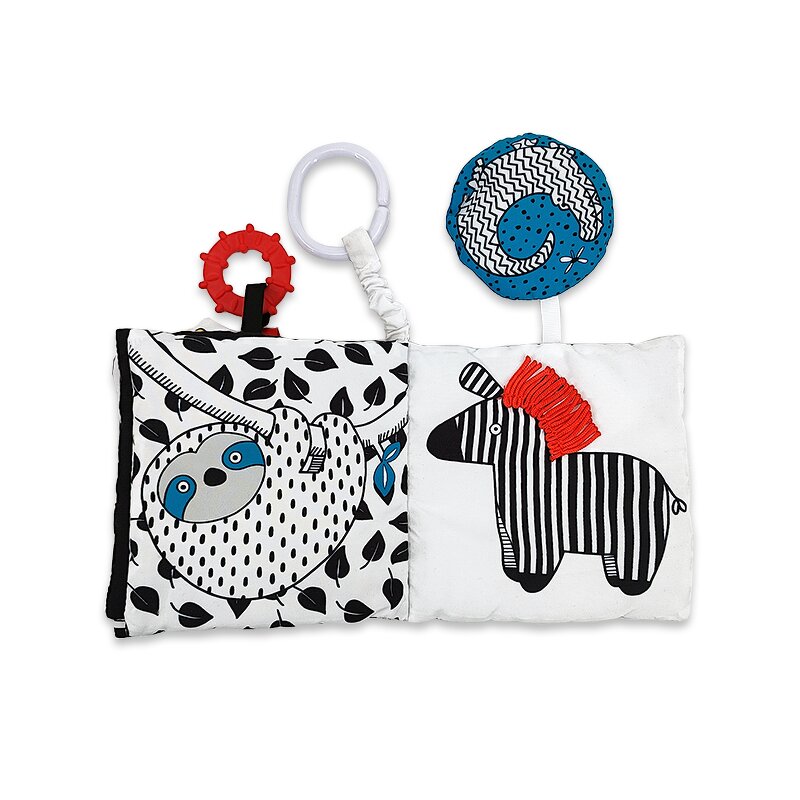 Cloth Book Factory - Black White Double-sided Cognitive Toy