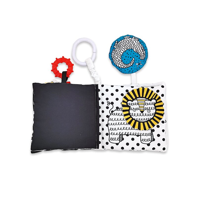 Cloth Book Factory - Black White Double-sided Cognitive Toy