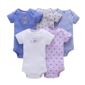Baby Onesie Manufacturer - 100% Cotton Vest Plain Design ODM