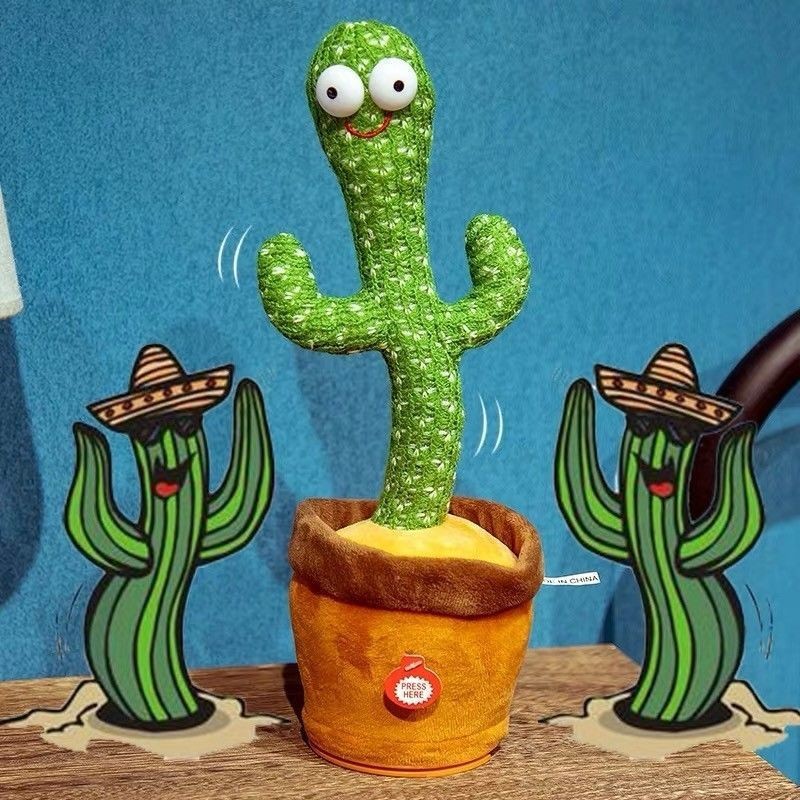 Electric Dancing Toy Factory - Funny Cactus Educational Decoration