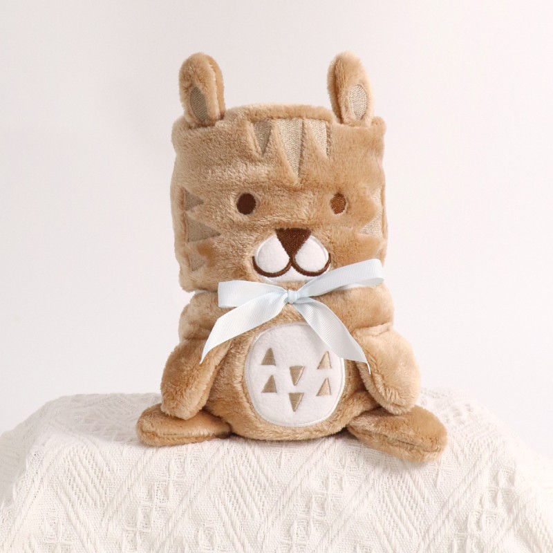 Baby Blanket Manufacturer - Stuffed Small Roll Sleep Warm