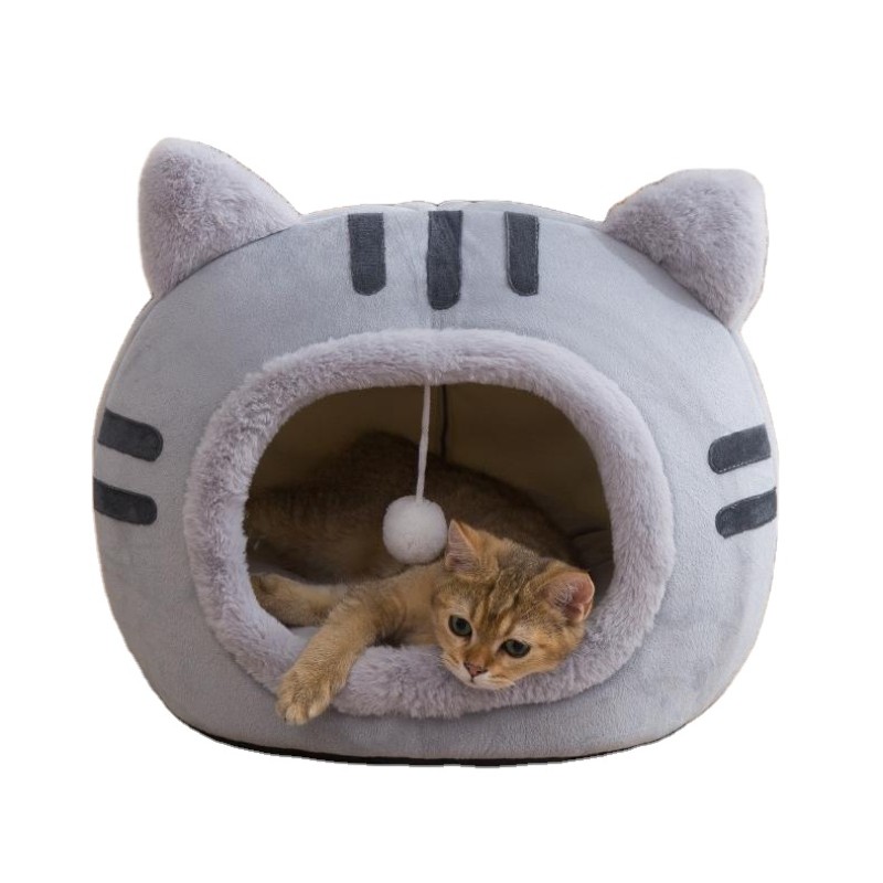 Cat Bed Manufacturer - Warm House Kitten Cave Cushion