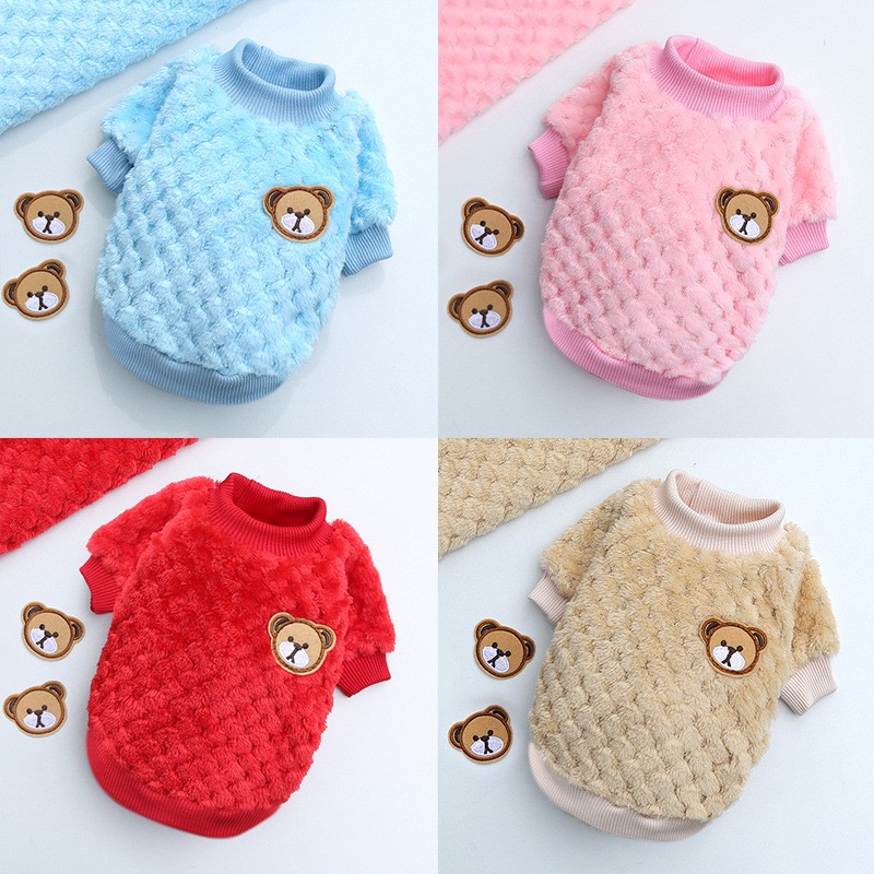 Pet Jacket Manufacturer - Winter Warm Plush Fabric Coat