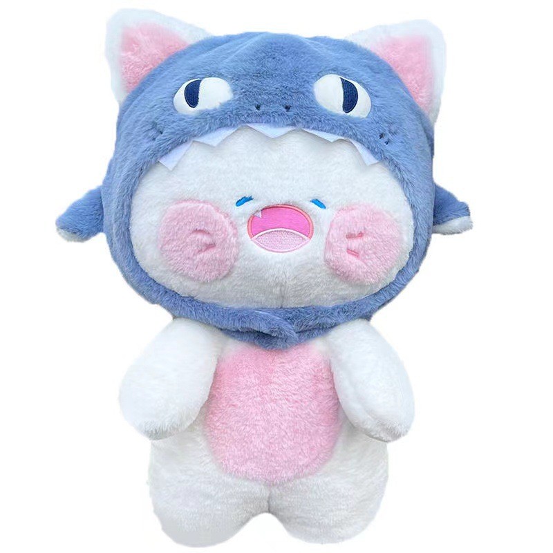Shark Cat Pillow Manufacturer - Super Soft Kawaii Washed Technics
