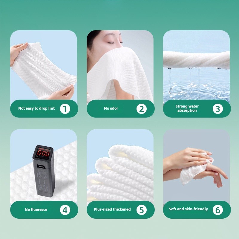 Household Wipes Factory - 80pcs Flat Texture 15x20cm