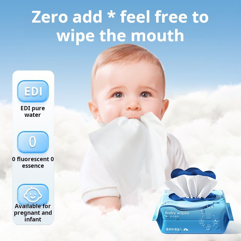 Baby Wipes Supplier - 80pcs Baby Cleansing 70gsm