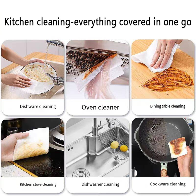 Kitchen Wipes Factory - MOQ 30000 80pcs Oil