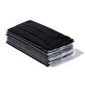 Face Mask Supplier - Black Face Mask 3 Ply
