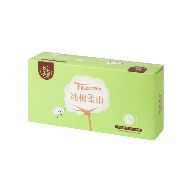 Facial Tissue Manufacturer - Soft Full Cotton Box