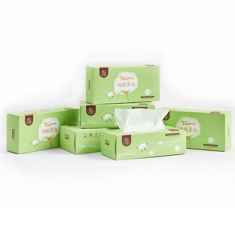 Facial Tissue Manufacturer - Soft Full Cotton Box