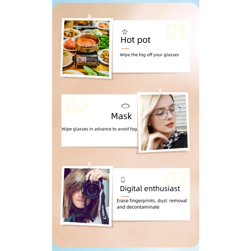 Lens Cleaner Factory - 100Pcs/Box Lens Cleaner