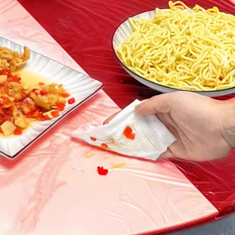 Disposable Tablecloth Supplier - Disposable Red