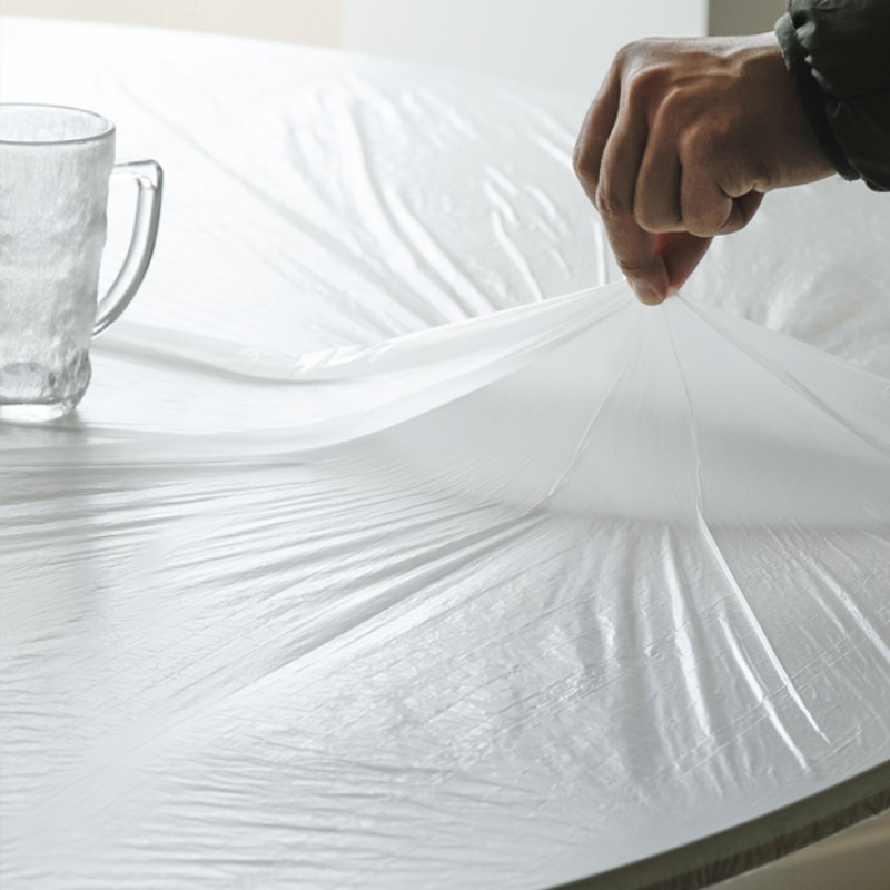 Table Cloth Factory - 120cm Red White Waterproof