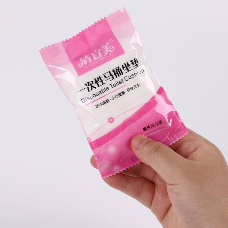 Toilet Seat Cover Manufacturer - Blue Pink Disposable