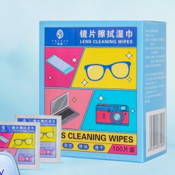 Lens Wipes Supplier - 100Pcs/Box Cheap Cleaning