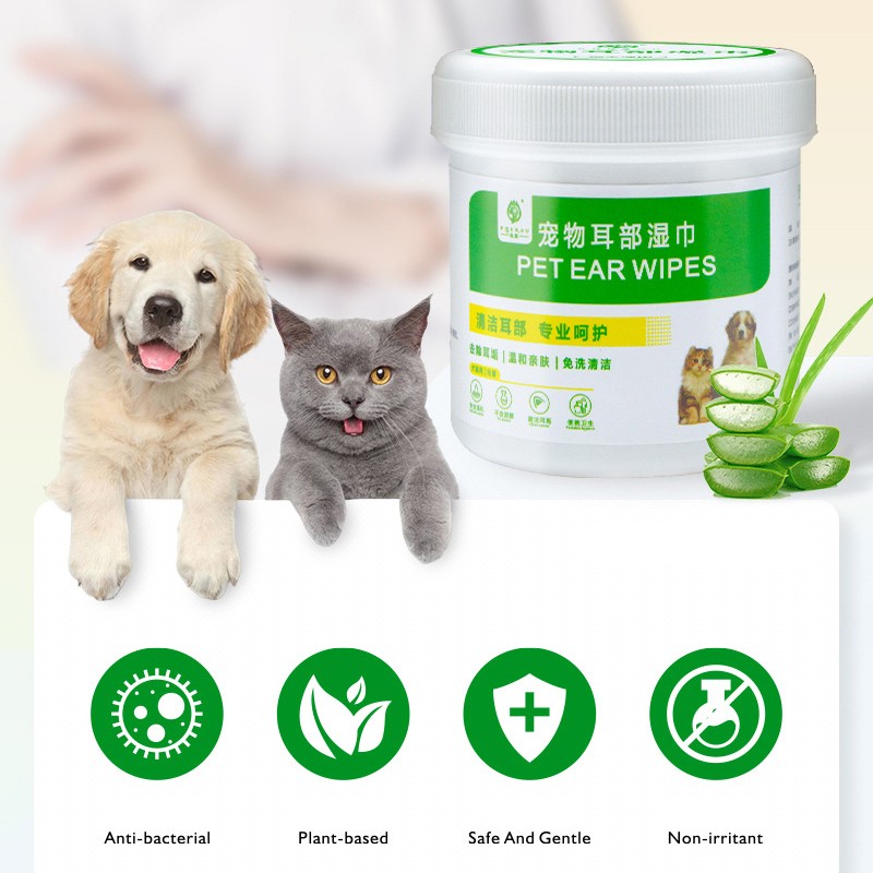 Pet Ear Wipes Supplier - 200PCS Hot Sale