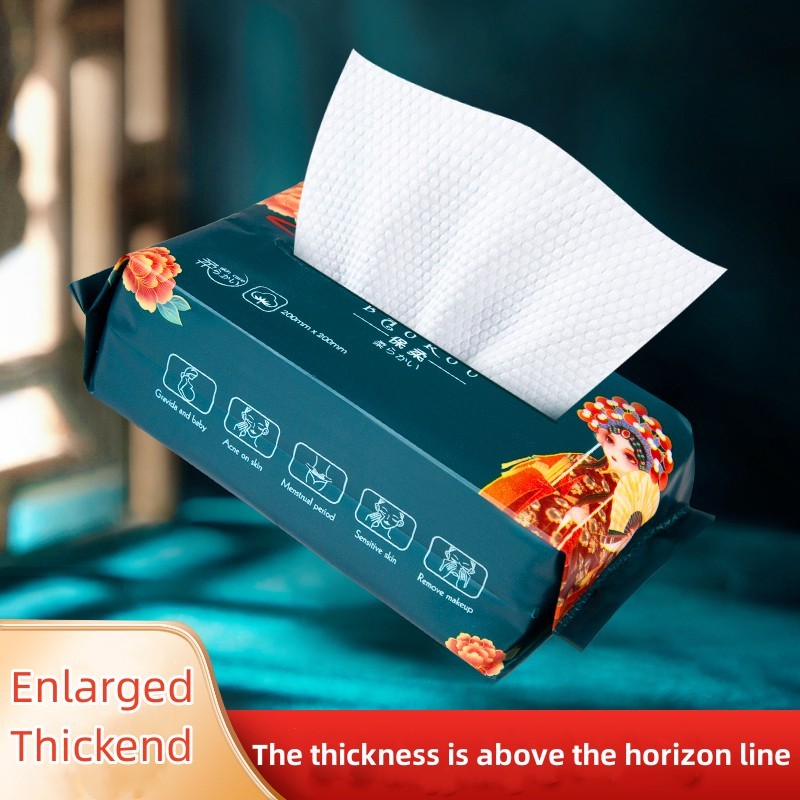 Facial Towel Supplier - Factory Custom Retro Green