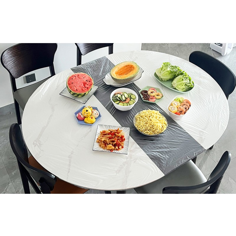 Table Cloth Supplier - 120cm Red White Transparent