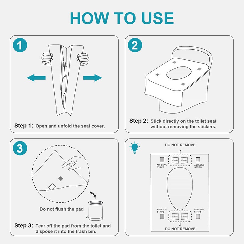 Toilet Seat Covers Manufacturer - Disposable Flushable