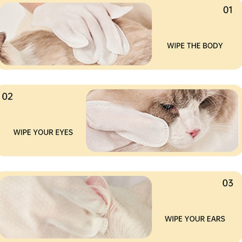 Pet Grooming Gloves Supplier - 6 Pcs/bag Oem