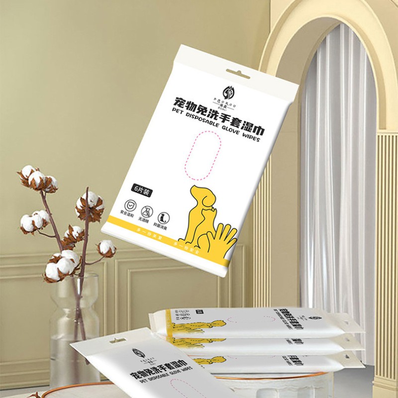 Pet Grooming Gloves Supplier - 6 Pcs/bag Oem