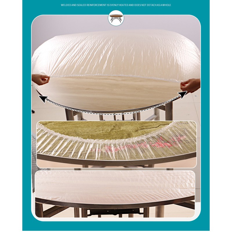 Table Cloth Factory - 120cm Red White Waterproof