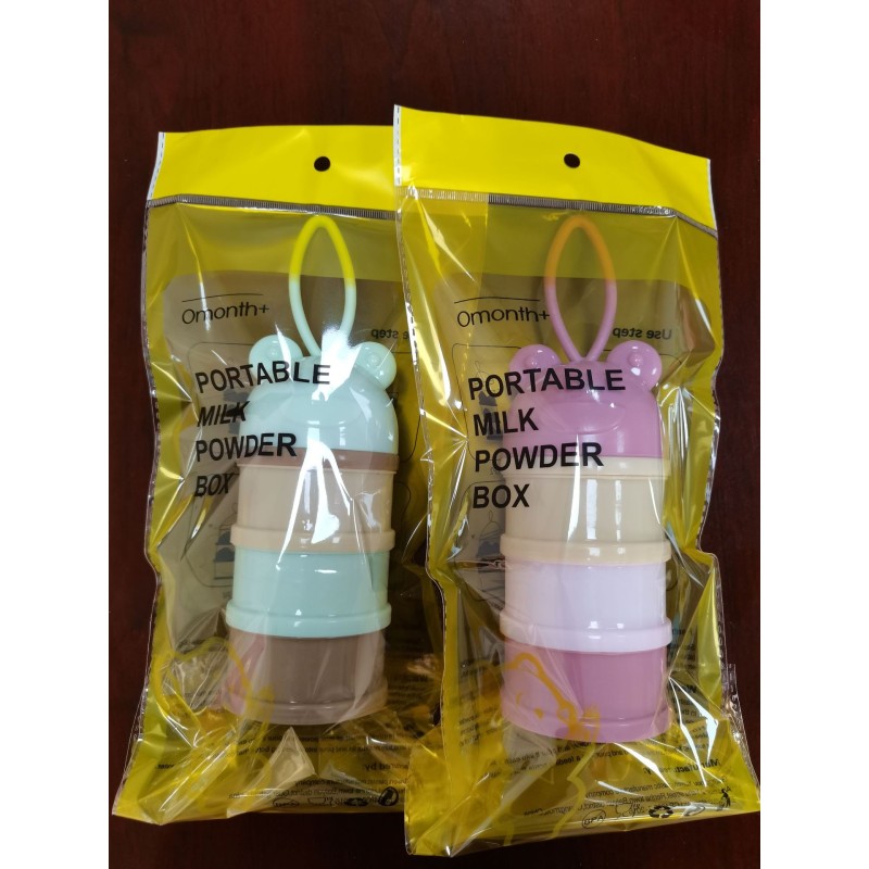 Milk Powder Storage Box Manufacturer - Portable Multi-layer Cartoon