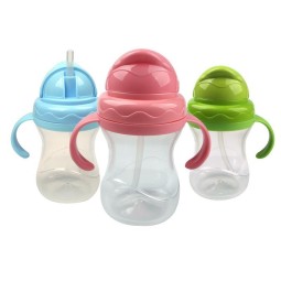 Baby Water Cups Manufacturer - Three Colors Two Capacities Anti Choking