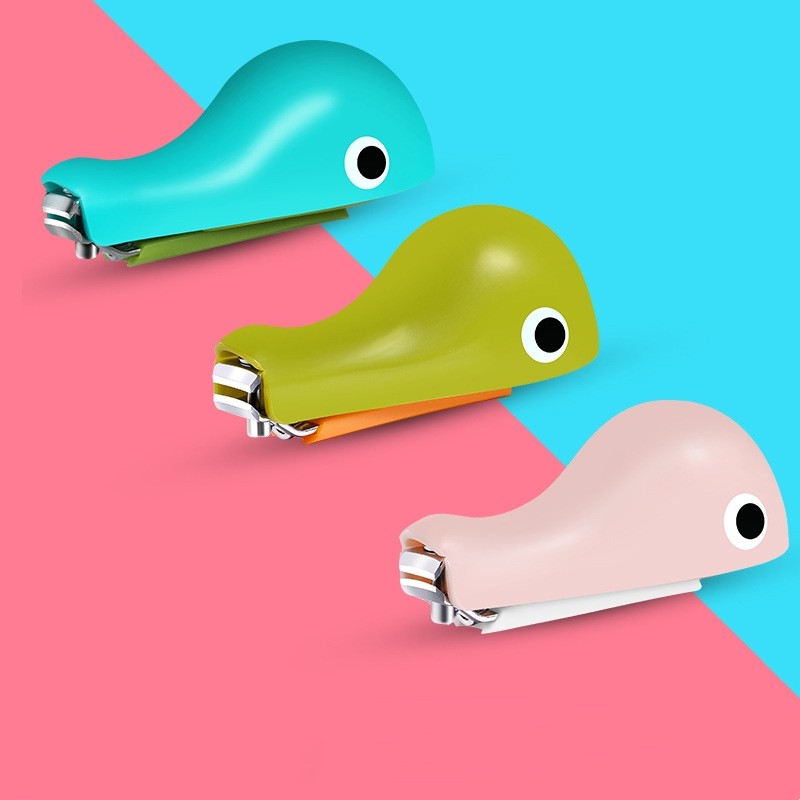 Baby Nail Clippers Manufacturer - Card Mounted Cartoon Dolphin