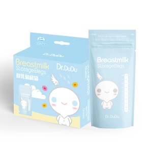 Breast Milk Storage Bags Manufacturer - Dr.DuDu 200ml Pre-sterilized BPA Free