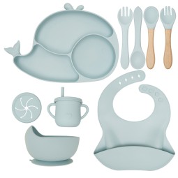 Baby Tableware Set Manufacturer - Waterproof Ultra Soft Silicone