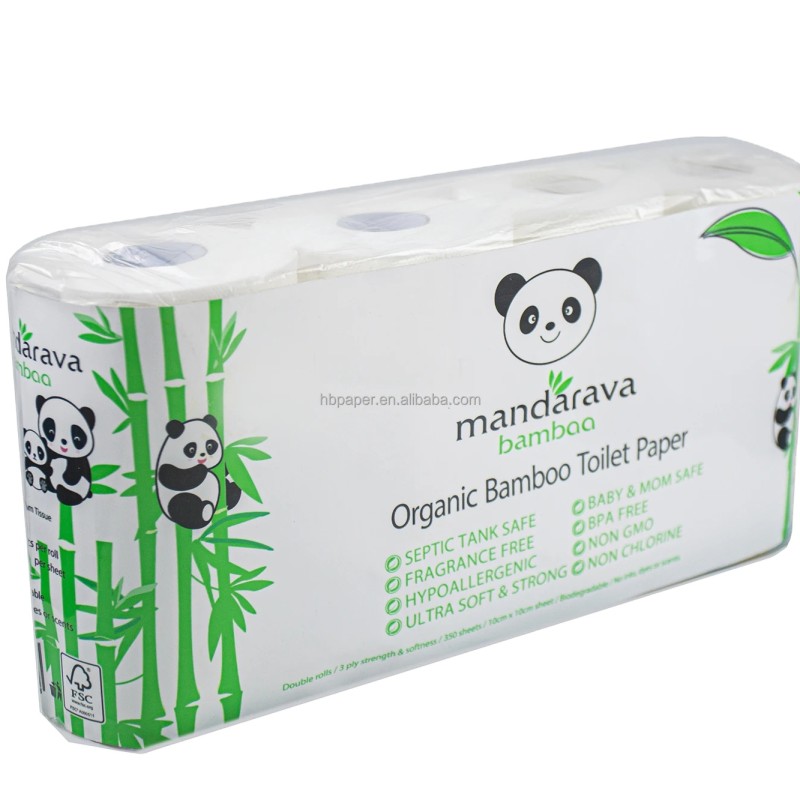 Bamboo Toilet Paper Factory - 100% Bamboo 3 Ply