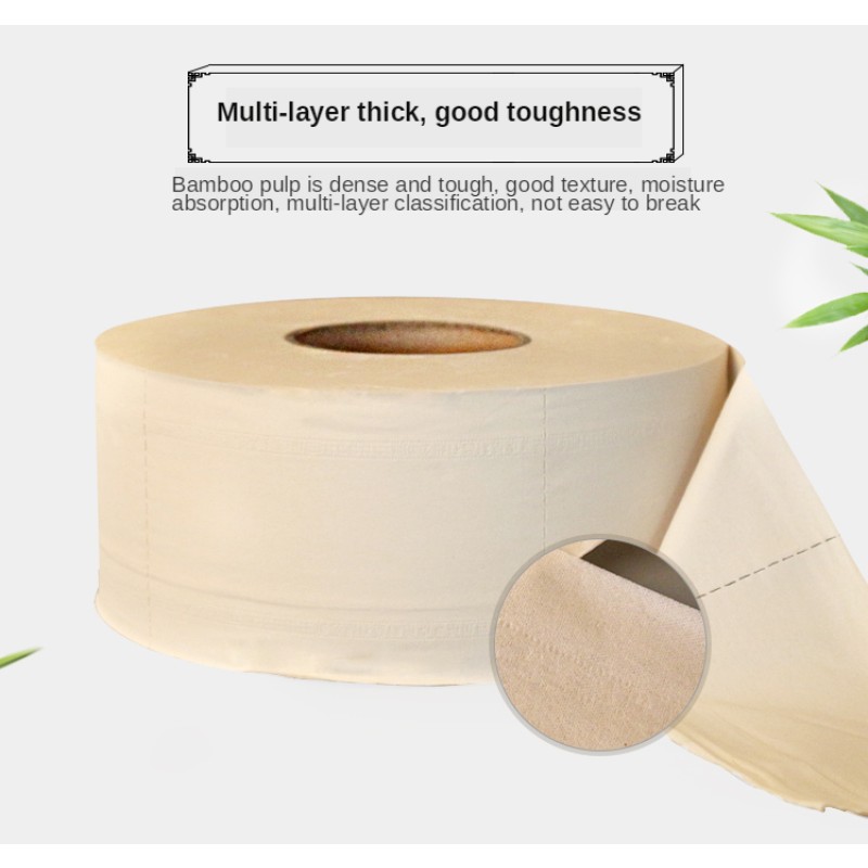 Jumbo Roll Manufacturer - 100% Bamboo Pulp