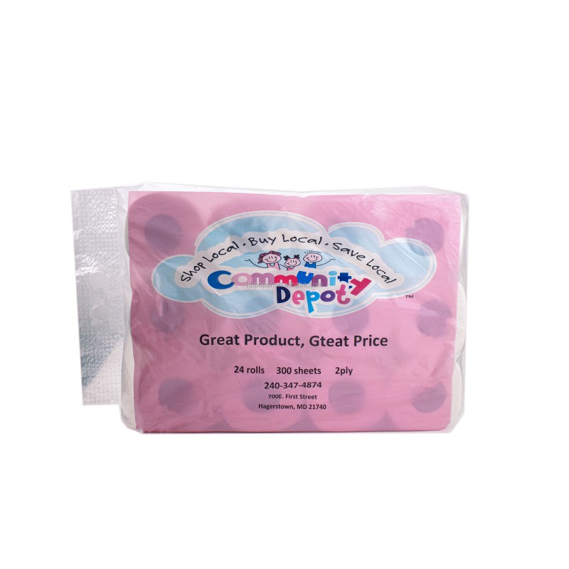 Toilet Tissue Manufacturer - soft embossing 2ply