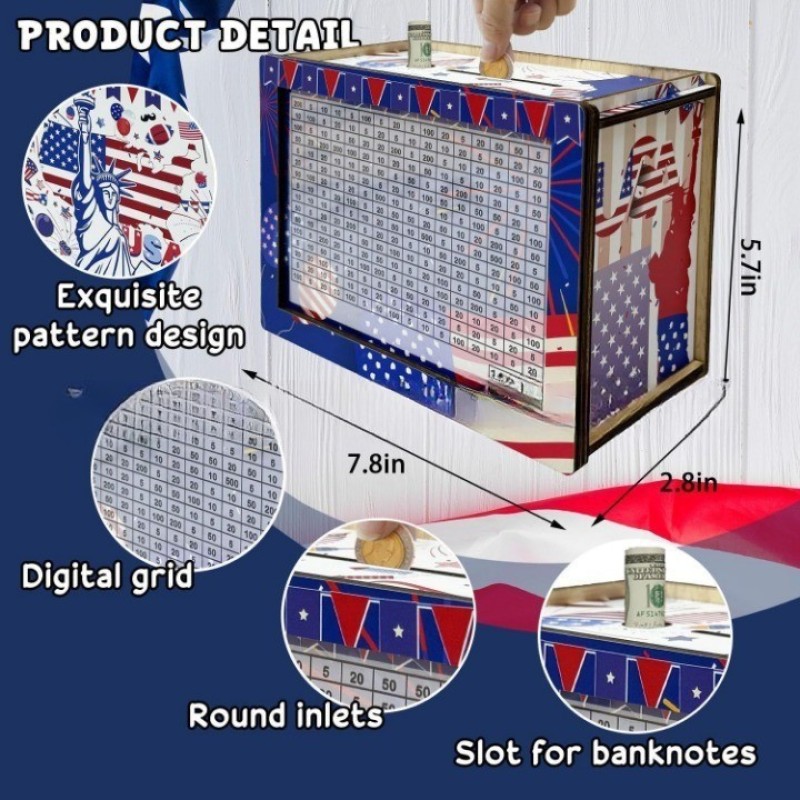 Money Box Manufacturer - New Wooden Coin Storage