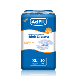 Adult Briefs Factory - Adfit Premium Moderate Absorbency Refasten Tabs