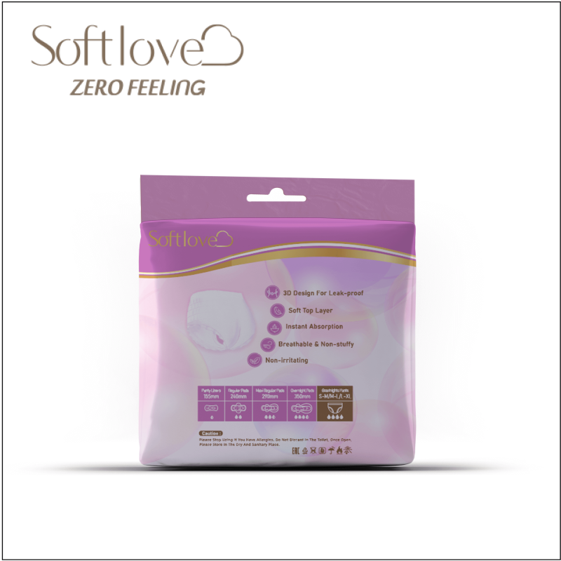 Period Pants Factory - 3D Design Softlove Disposable Breathable