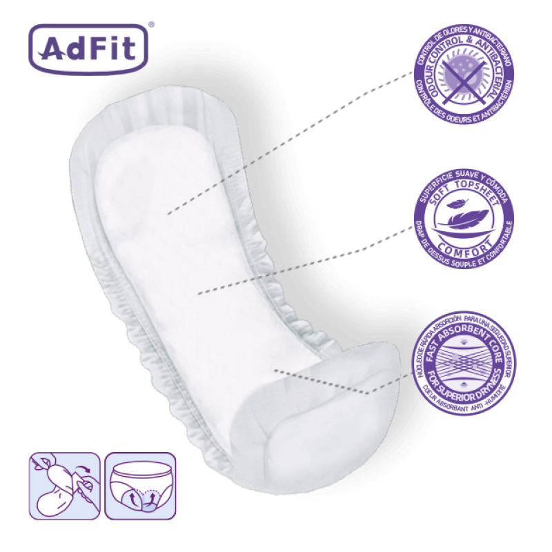 Feminine Pads Manufacturer - AdFit Comfortable Super Thin 310mm