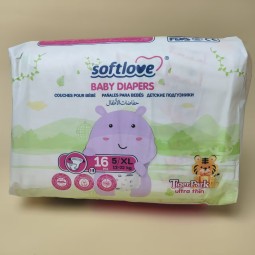 Baby Diapers Manufacturer - Softlove TigerPark Breathable Ultra Thin Bulk