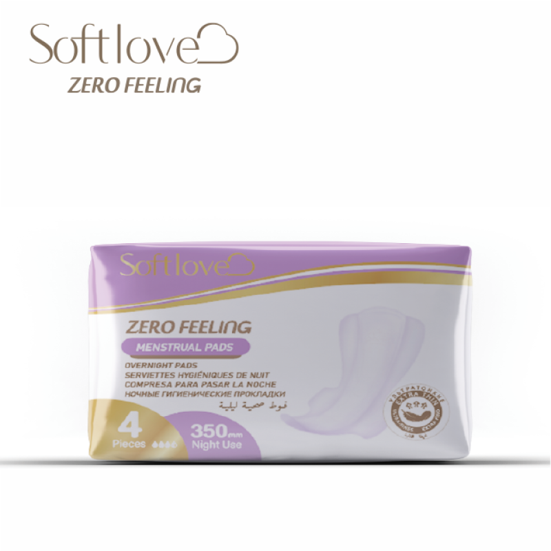 Sanitary Pad Supplier - Softlove Zero Feeling 350mm Night