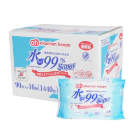 Baby Wipes Factory - Akachan Honpo Cotton 90 Sheets