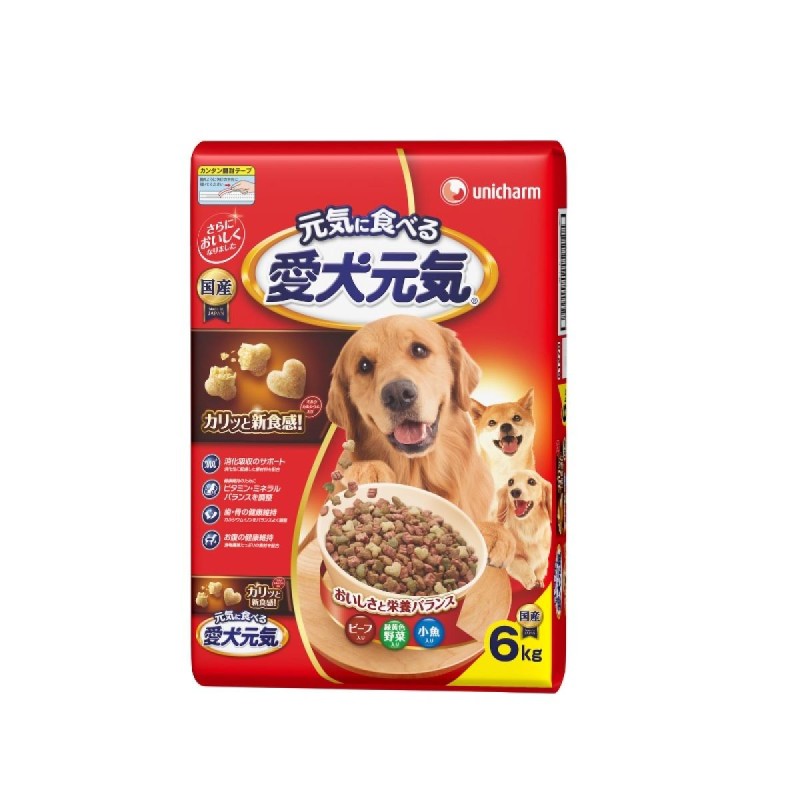 Pet Food Supplier - Unicharm Aiken Genki 6KG