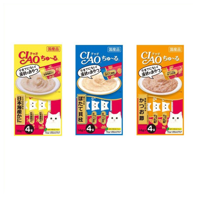 Pet Treats Manufacturer - INABA CIAO Churu Liquid