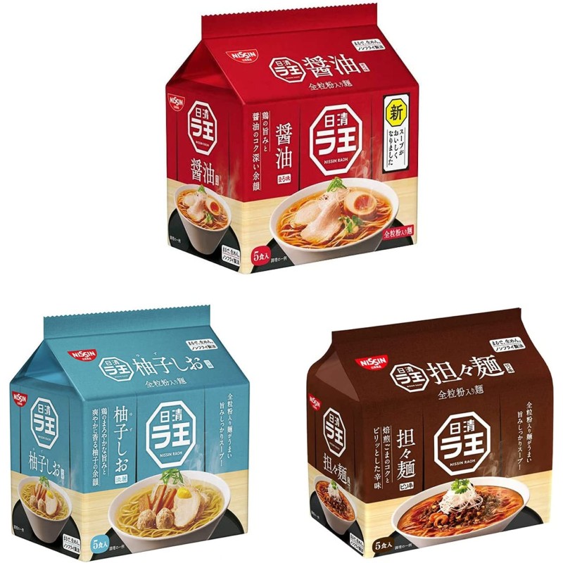 Instant Noodles Manufacturer - Nissin Raoh Soy