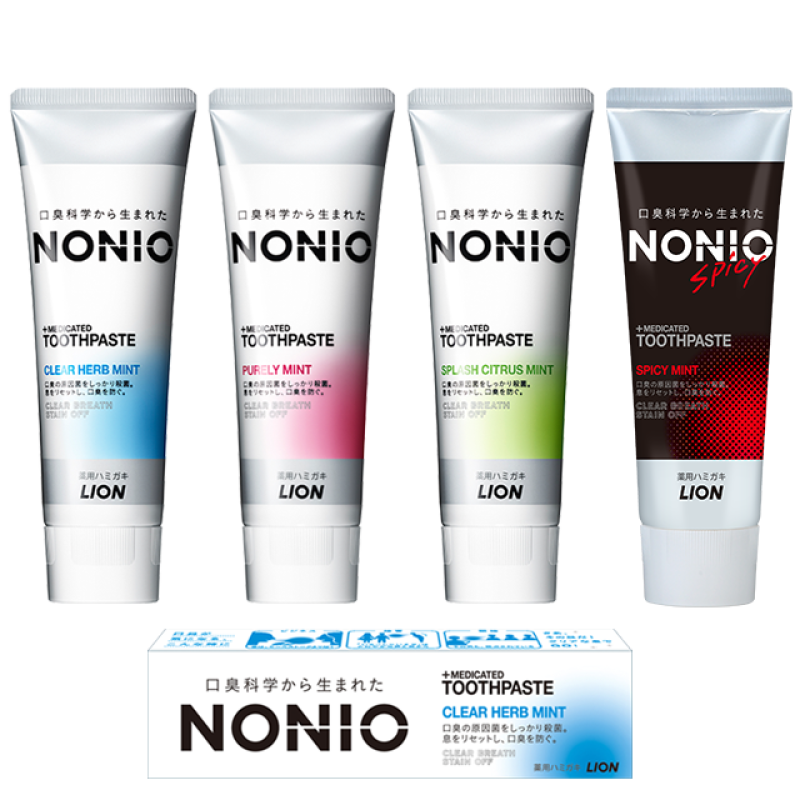 Toothpaste Supplier - LION NONIO Spicy Mint 136g