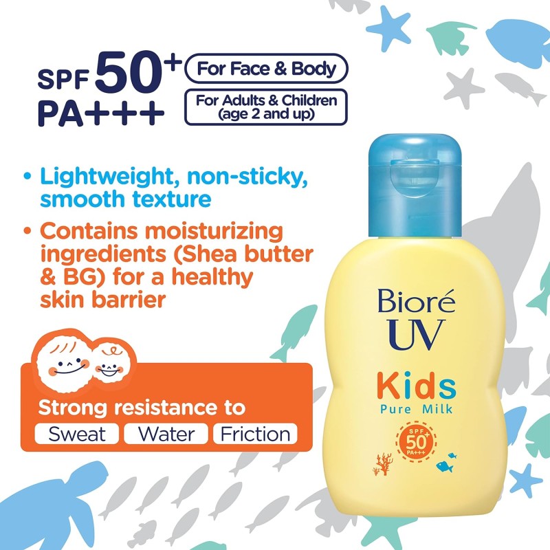 Sunscreen Manufacturer - Biore UV Kids Pure Milk