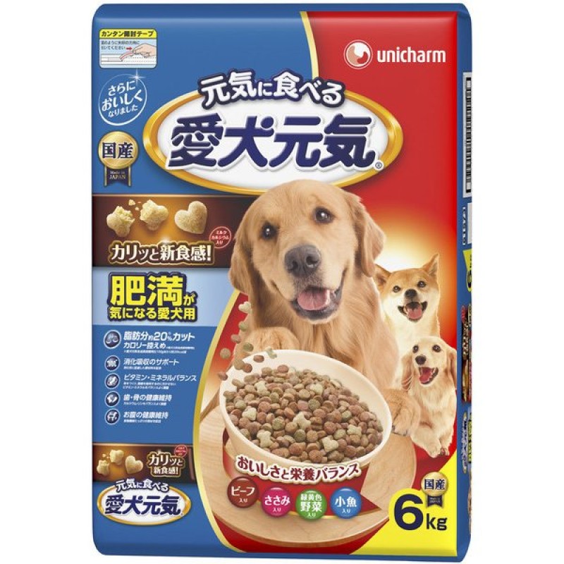 Pet Food Supplier - Unicharm Aiken Genki 6KG
