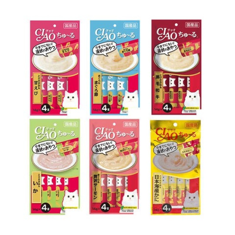 Pet Treats Manufacturer - INABA CIAO Churu Liquid