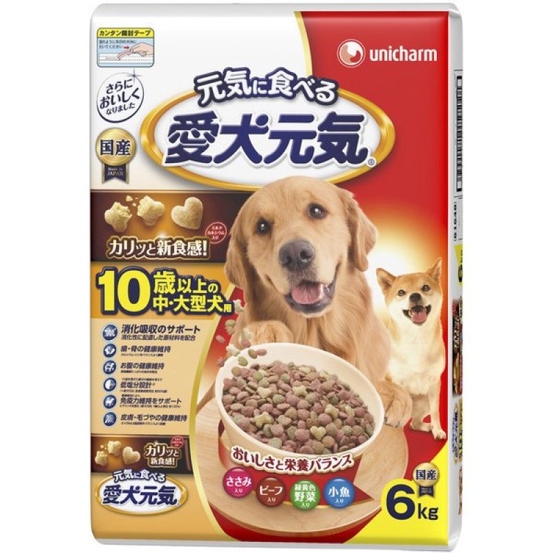 Pet Food Supplier - Unicharm Aiken Genki 6KG