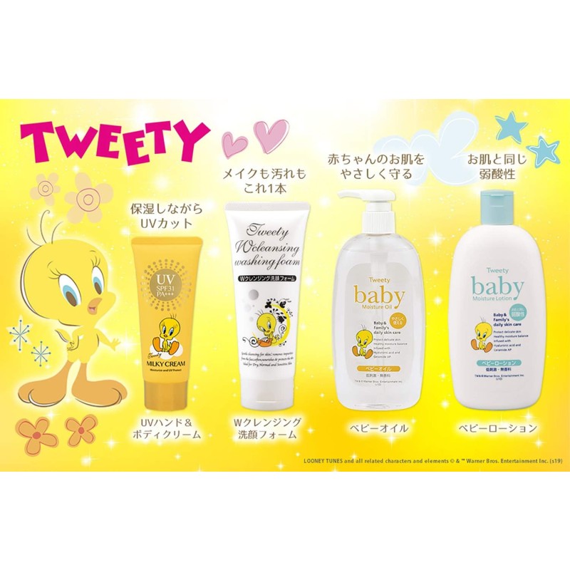 Baby Lotion Supplier - Kumanoyushi Tweety Lotion